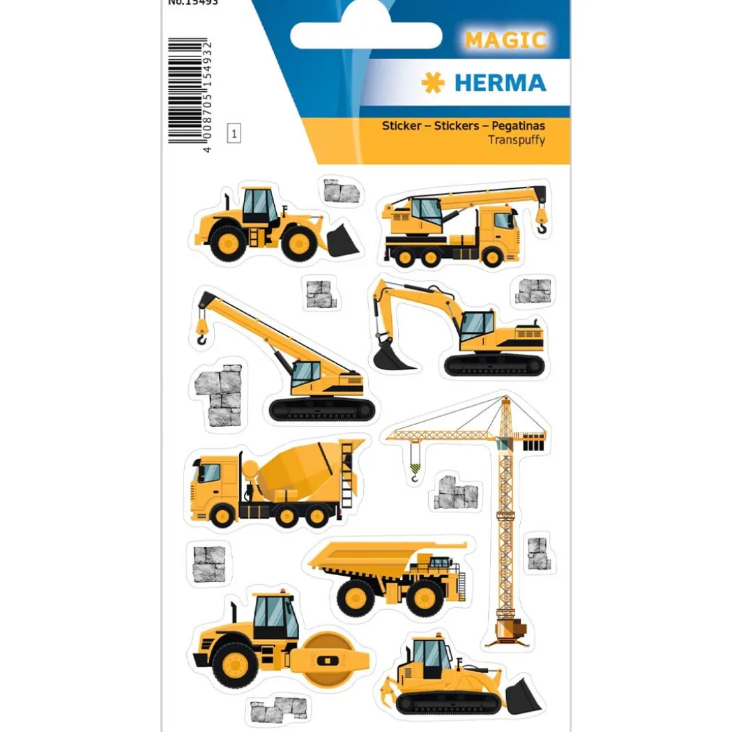 Stickers Arbetsfordon 1 ark