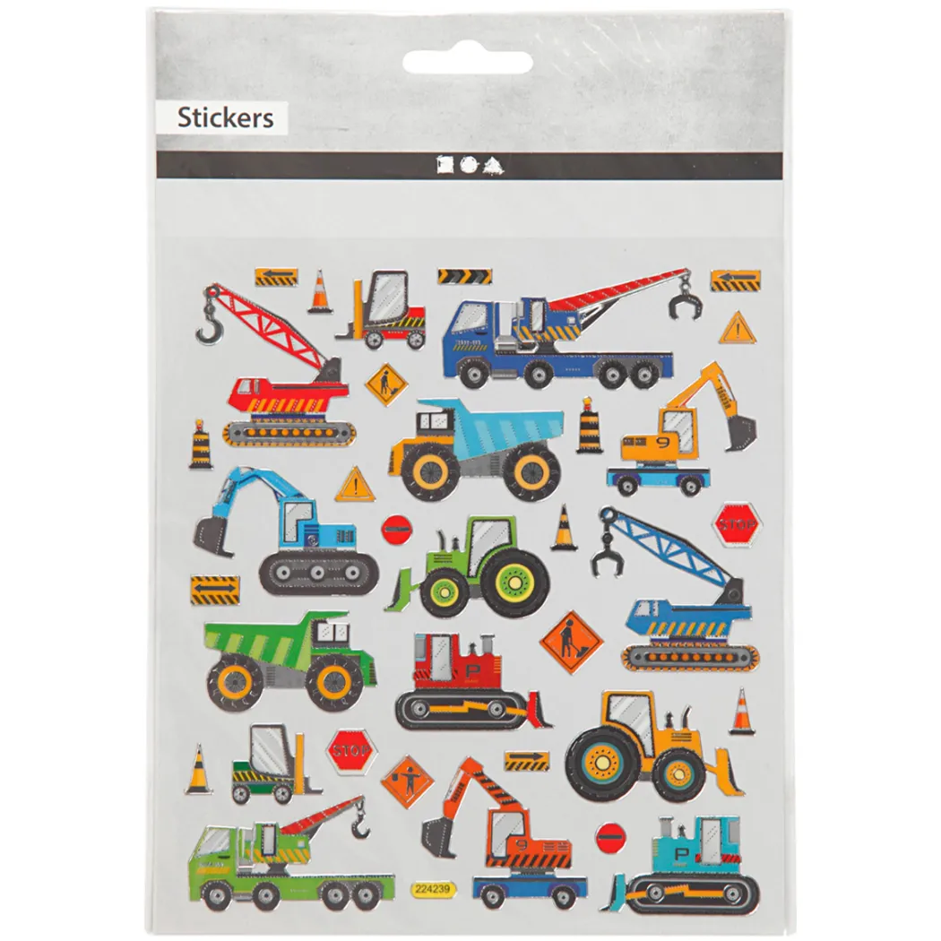 Stickers Fordon 1 ark