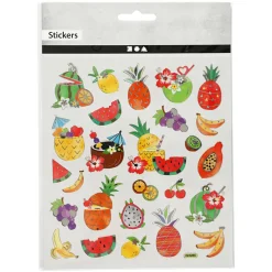 Stickers Frukter 1 ark