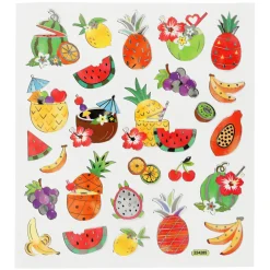 Stickers Frukter 1 ark