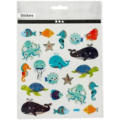 Stickers Havet 1 ark