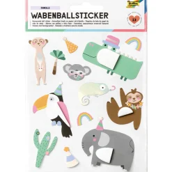 Stickers honeycomb ball Djungel 1 Ark