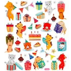 Stickers Kattkalas 1 ark