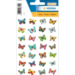 Stickers Minifjärilar 1 ark