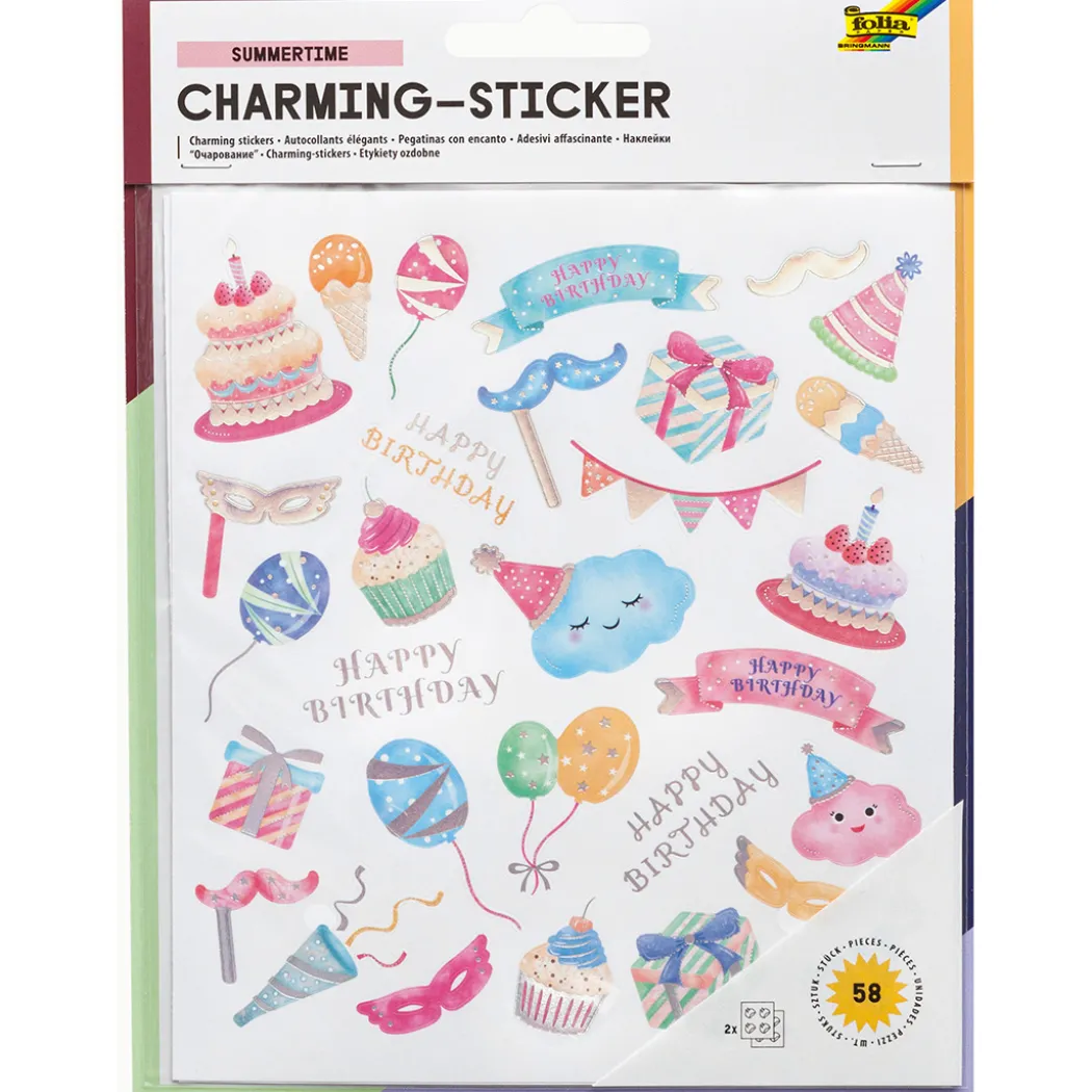 Sticker Sommarlov 2 Ark