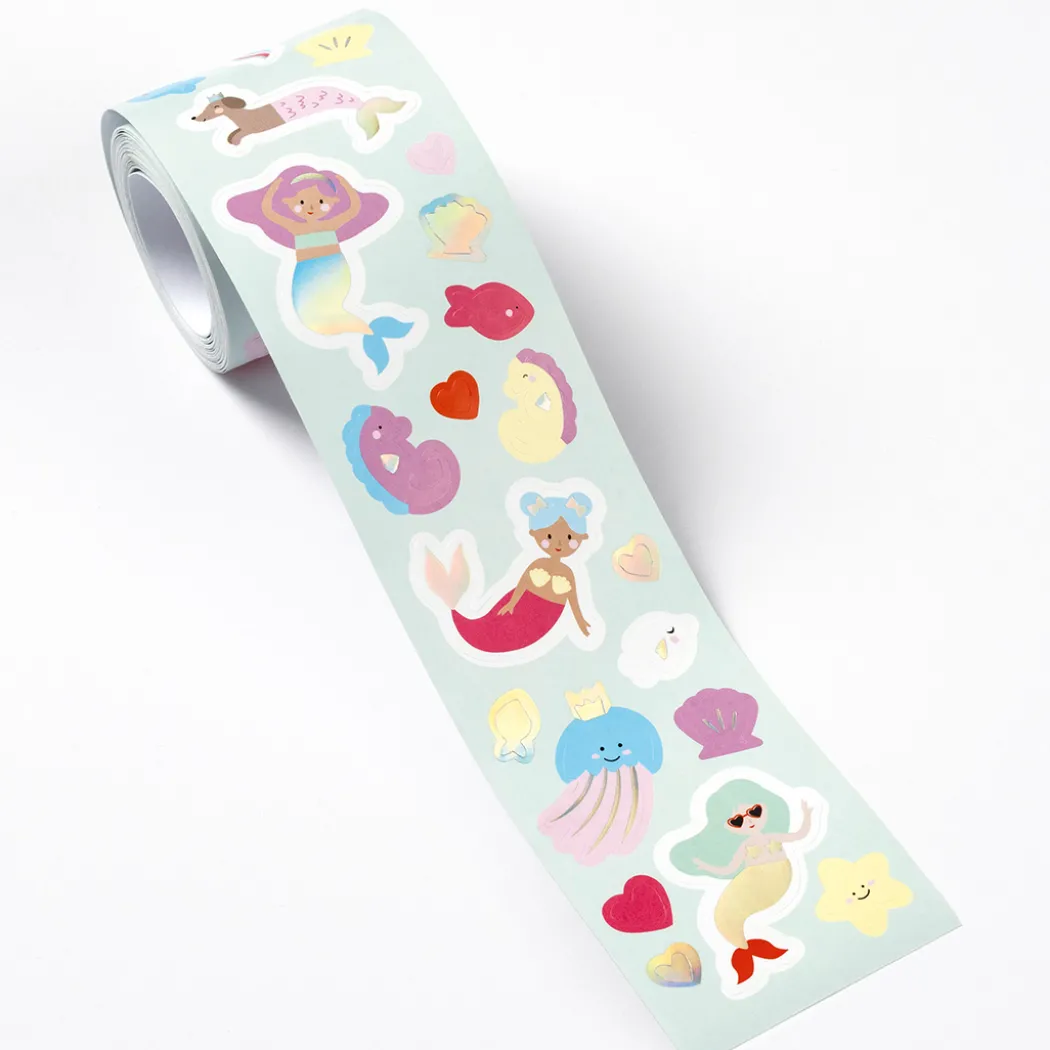 Stickers på rulle Sjöjungfru