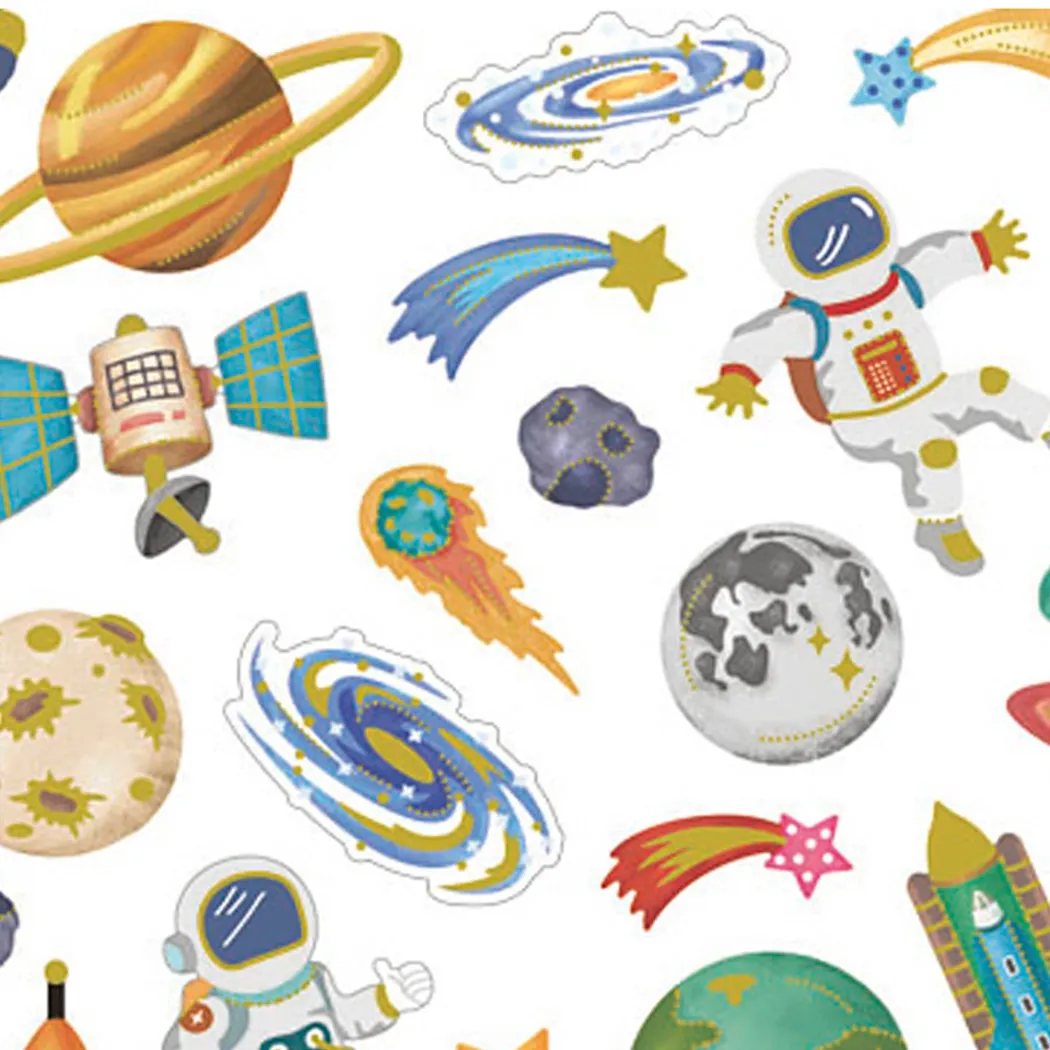 Stickers Rymden 1 ark