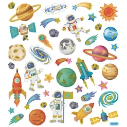 Stickers Rymden 1 ark