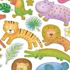 Stickers Savannen 1 ark