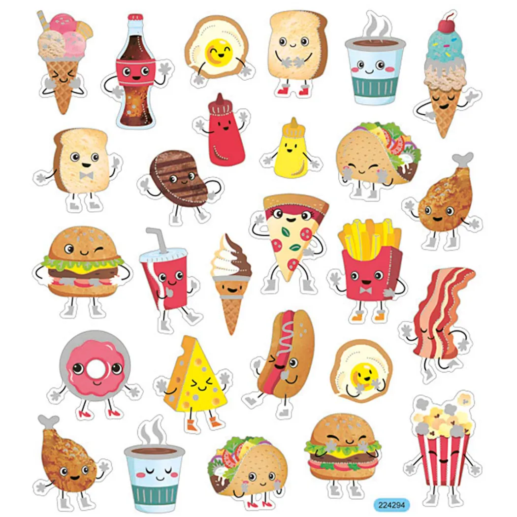 Stickers Snacktime 1 ark