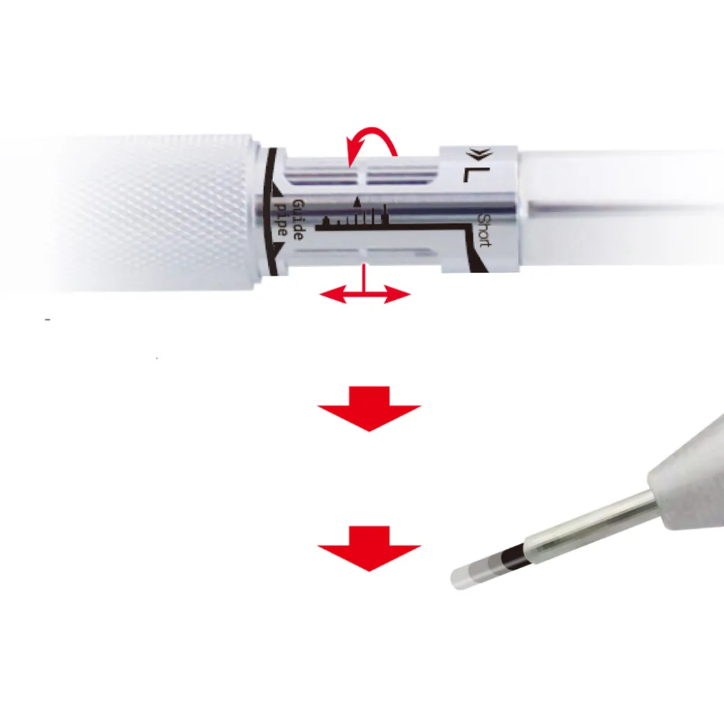 Stiftpenna MS01 0,5 mm Svart