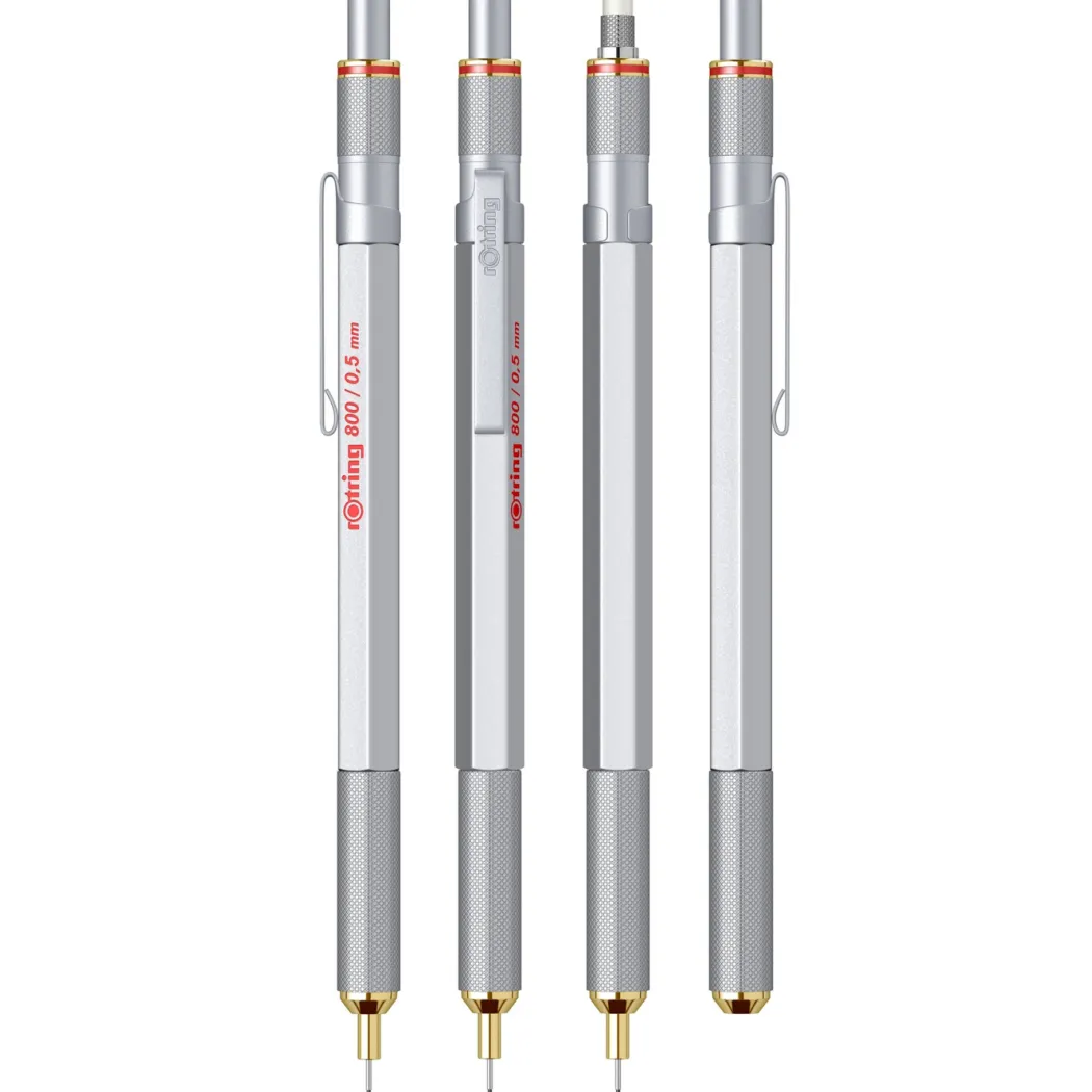 800 Stiftpenna 0,5 Silver