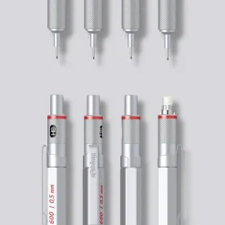 600 Stiftpenna 0,5 Silver