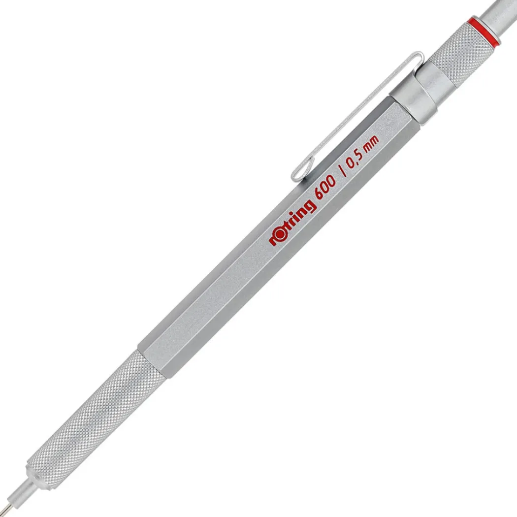 600 Stiftpenna 0,5 Silver