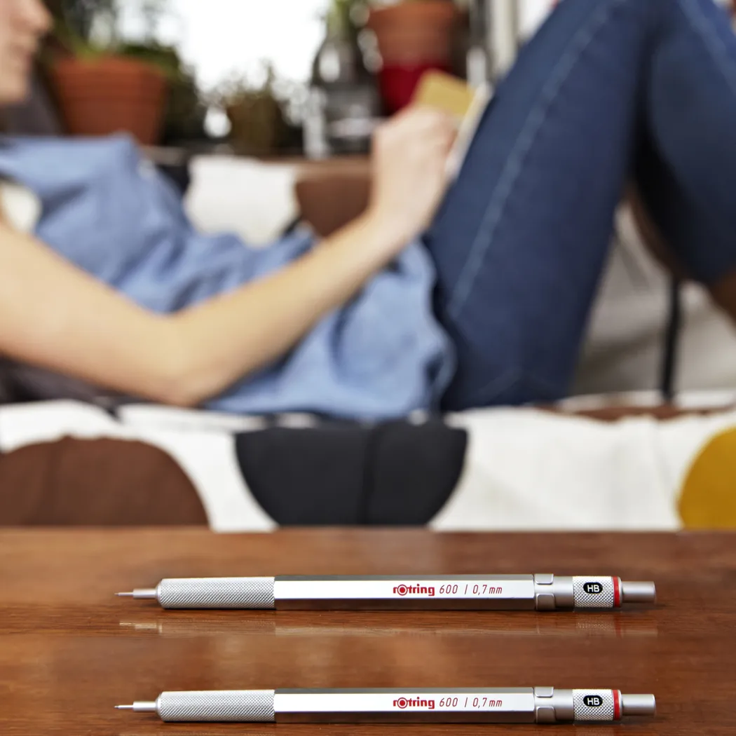 600 Stiftpenna 0,7 Silver