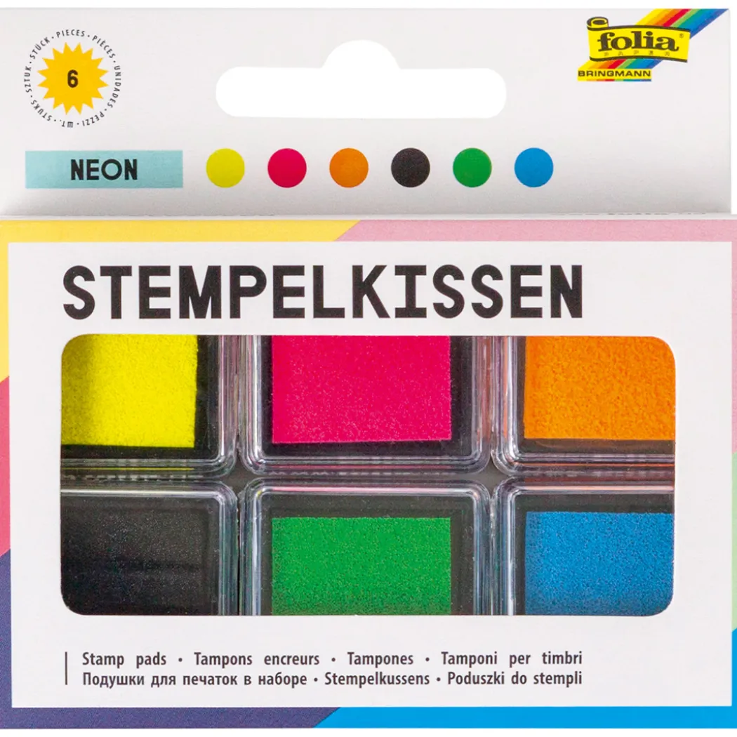 Stämpeldyna Neon 6-pack