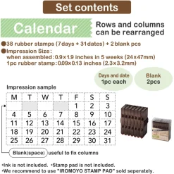Stämpel Iromoyo Kalender