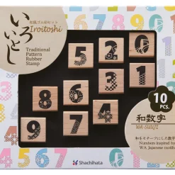 Stämpelset Iroitoshi Wa-suuji 10-pack