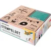 Stämpelset stämpeldyna Happy Birthday 9-pack