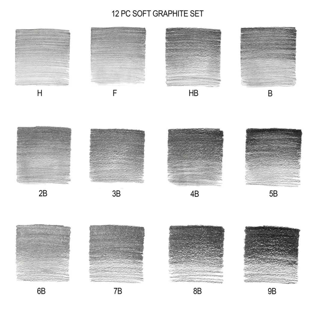 Studio Collection Blyertspennor Soft 12-set