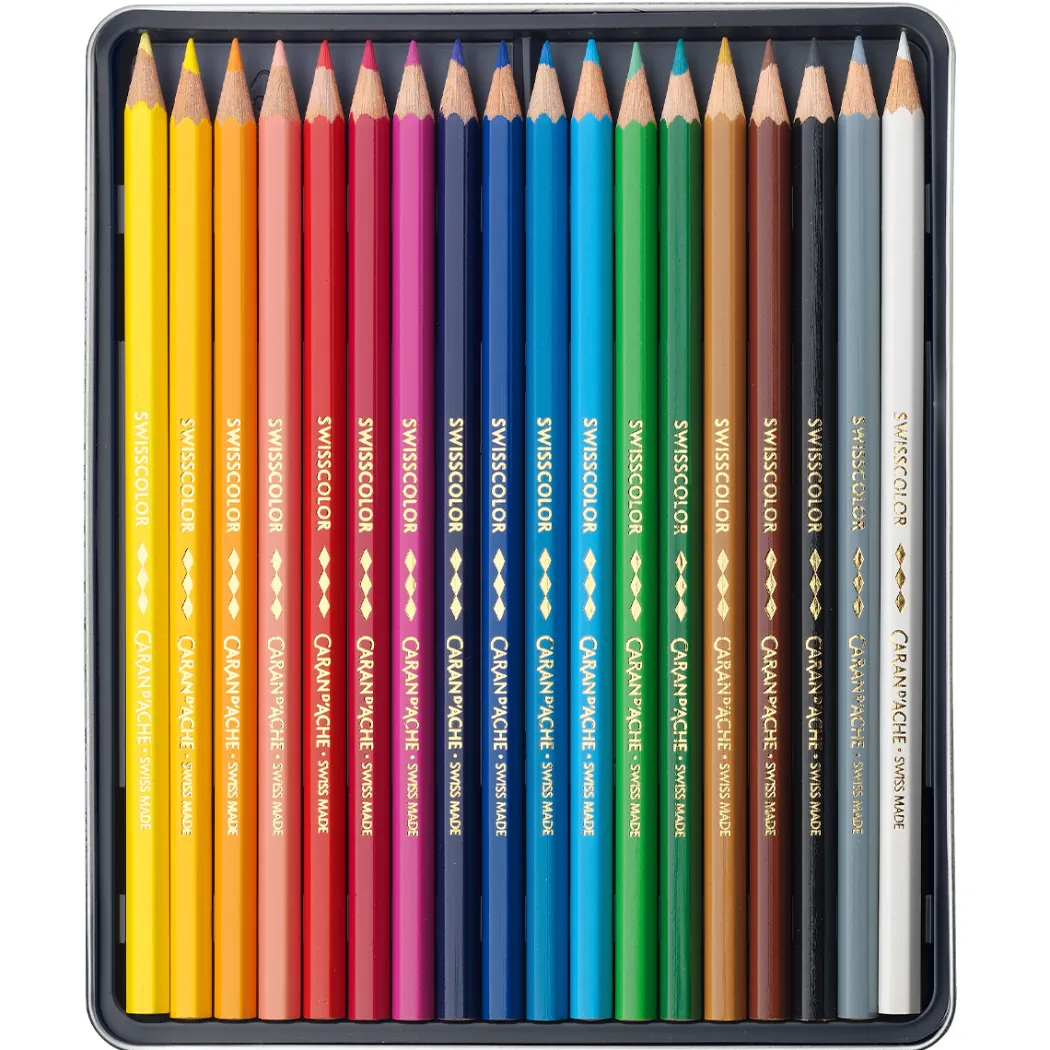 Swisscolor Färgpennnor 18-set