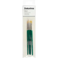 Syntetiska penslar Universal 4-set