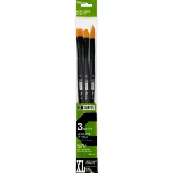Syntetpensel Campus Akryl 3-set XL