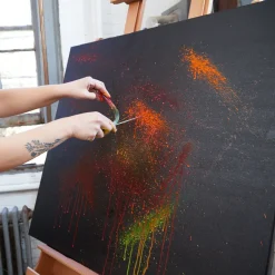 Syntetpensel Freestyle Splatter Rund