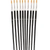 Syntetpensel rund 10 st