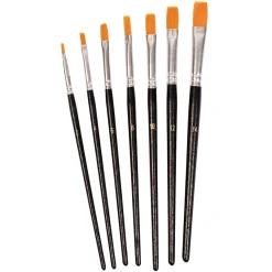 Syntetpenselset 7-pack