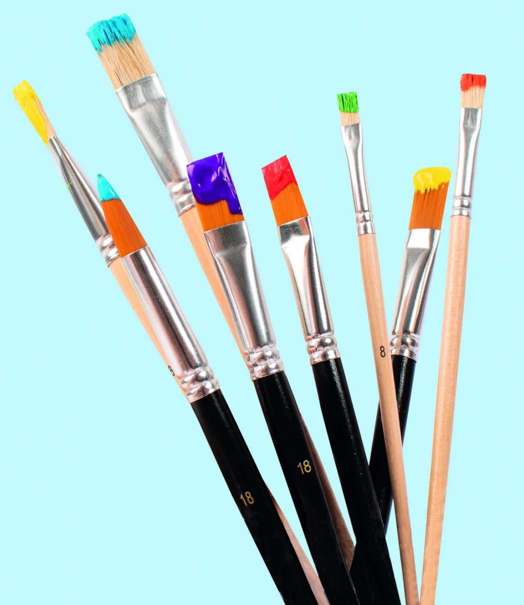 Syntetpenselset 7-pack
