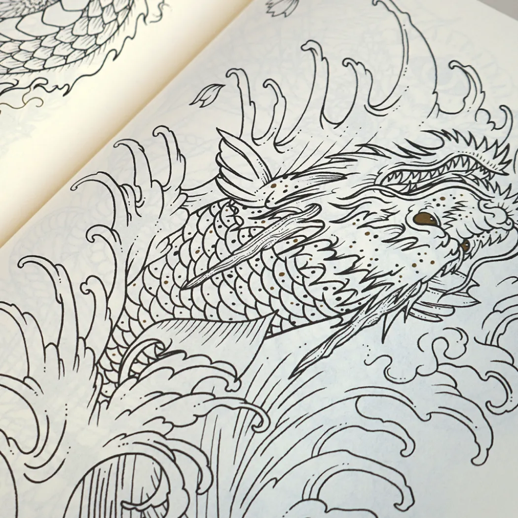 Tattoo Målarbok