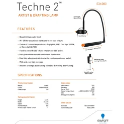Techne 2 Artist & Drafting Lamp