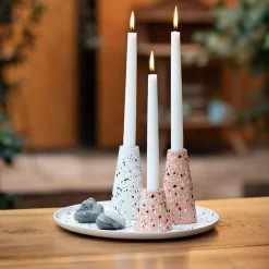 Terrazzo Flakes 90g Ljusgrå