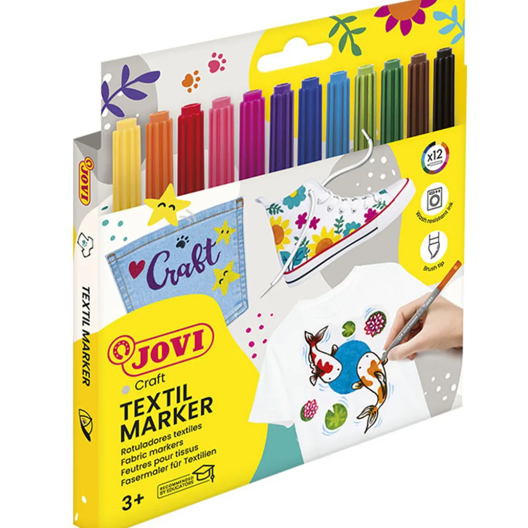 Textilpennor 12-pack (3 år+)