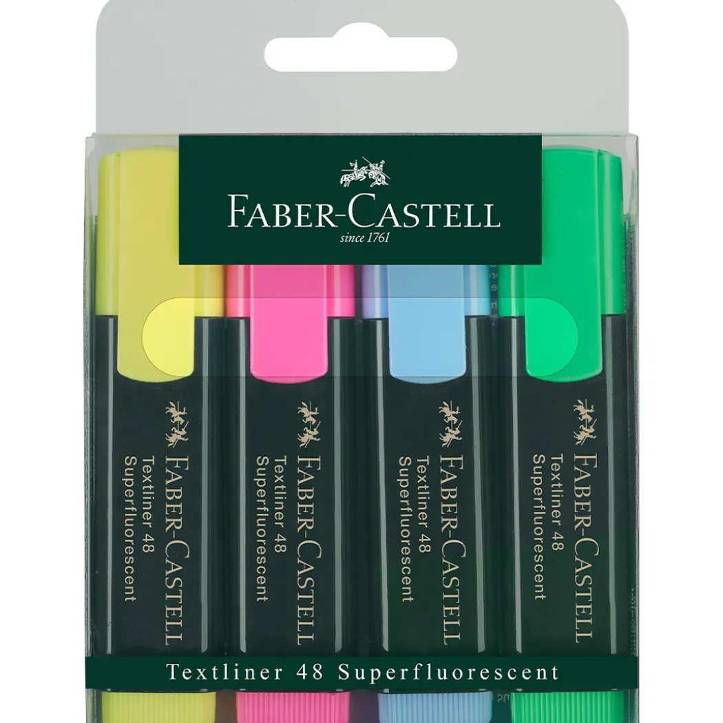 Textliner 48 Överstrykningspennor 4-pack