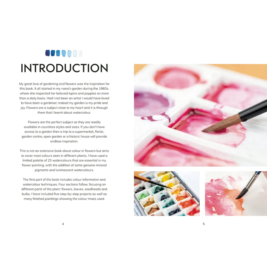 The Colour Mixing Guide: Watercolour Botanicals