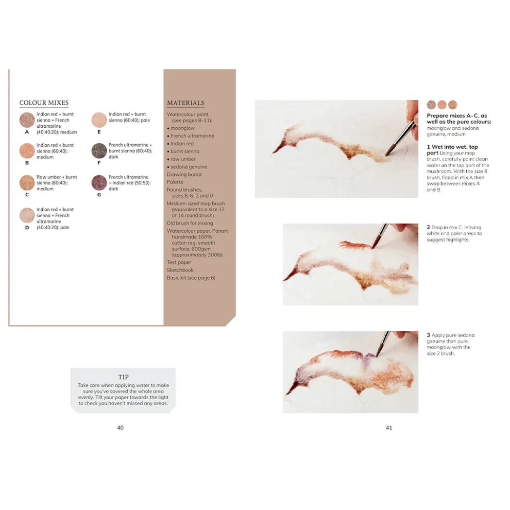 The Colour Mixing Guide: Watercolour Woodland
