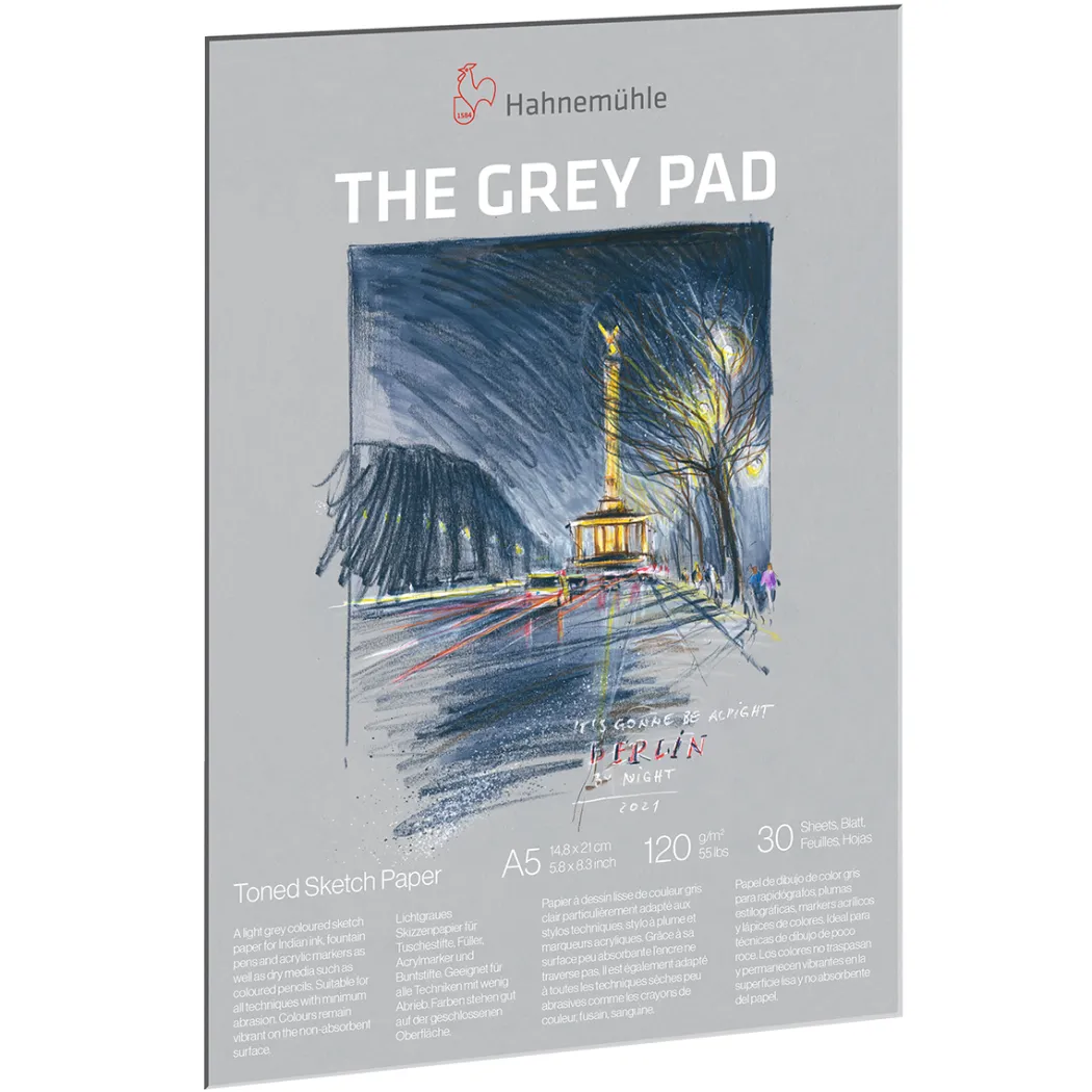 The Grey Pad Skissblock A5 120g