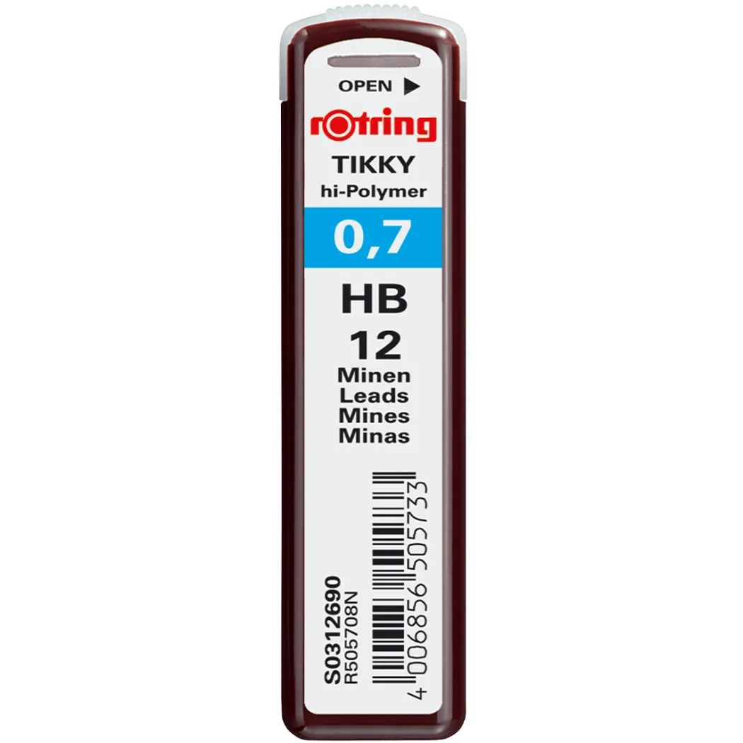Tikky Hi-Polymer stift 0.7 12-pack