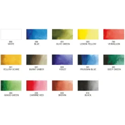 Transparent Watercolor Set x 14