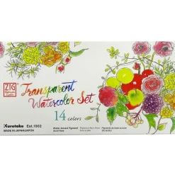 Transparent Watercolor Set x 14