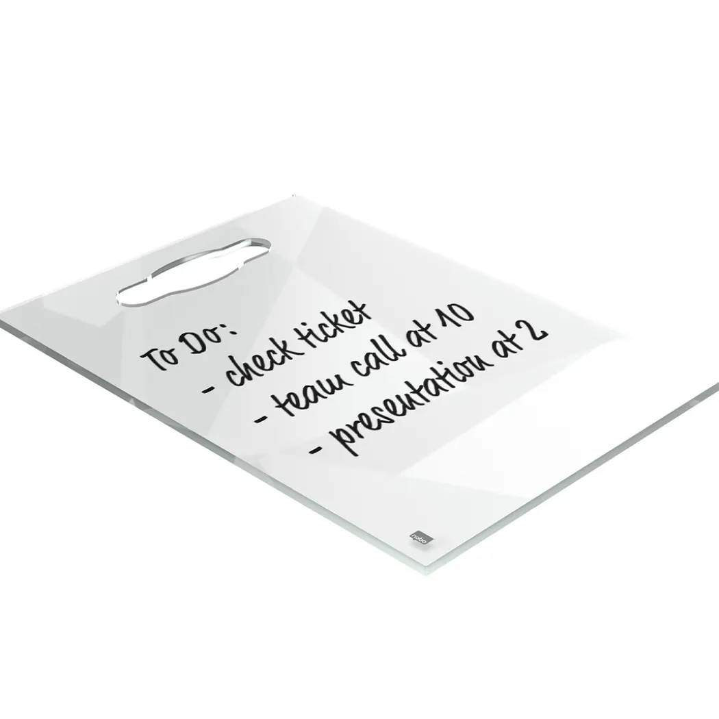 Transparent whiteboard Mini A4 med handtag