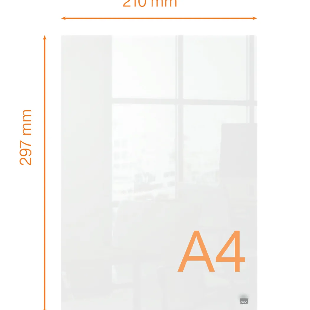Transparent whiteboard Mini A4