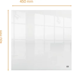 Transparent whiteboard Mini 45x45 cm