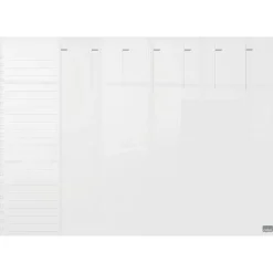 Transparent whiteboard Mini Veckoplan A3