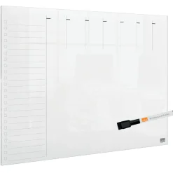 Transparent whiteboard Mini Veckoplan A3