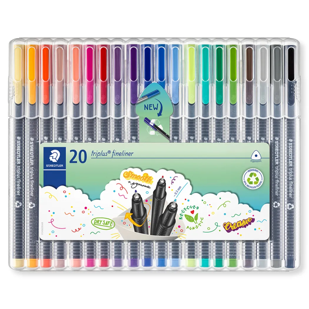 Triplus Fineliner 20-pack