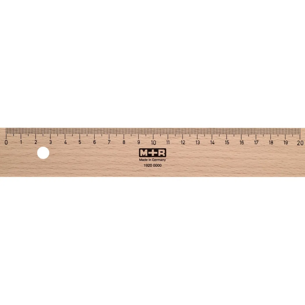 Trälinjal 20 cm
