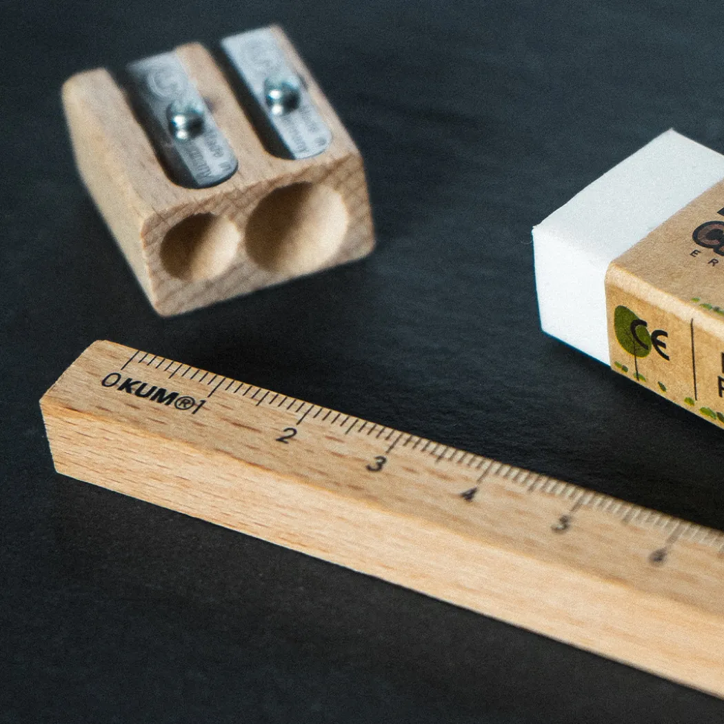 Trälinjal 15 cm